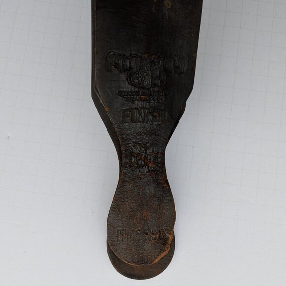 Vintage / Antique John Primble Barber Razor Strop Sharpener - Picture 7 of 16